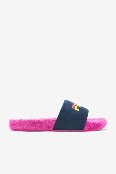 Ciabatte Uomo Fila Terry Drifter Ciabatte Rosa Blu Marino | Italia-105661