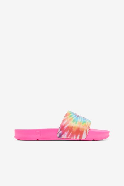 Sandali & Ciabatte Donna Fila Drifter Tie Dye Rosa Colorate | Italia-139164