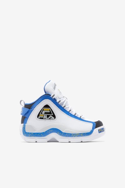 Scarpe da Ginnastica Bambino Fila Little Kids' Grant Hill 2 Bianche Blu Lemon | Italia-109207