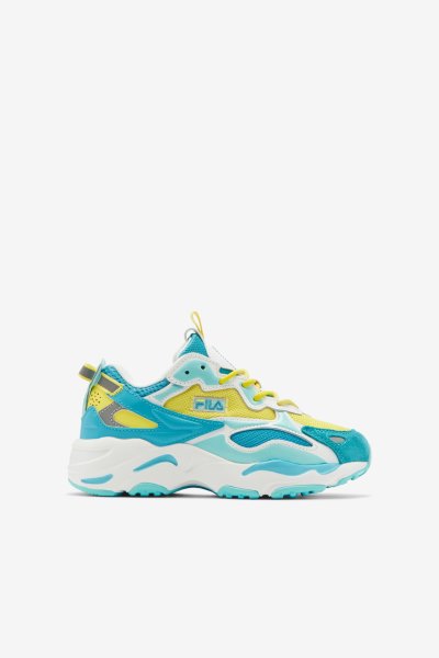 Scarpe da Ginnastica Bambino Fila Little Kids' Ray Tracer Apex Verdi Blu Blu | Italia-121291