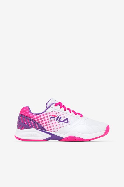 Scarpe da Ginnastica Donna Fila Volley Zone Bianche Rosa Viola | Italia-168730