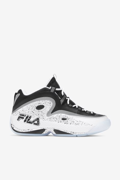 Scarpe da Ginnastica Uomo Fila Grant Hill 3 Nere Bianche | Italia-170202