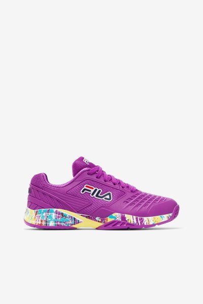 Scarpe da Tennis Donna Fila Axilus 2 Energized Viola Fiori Bianche | Italia-119561