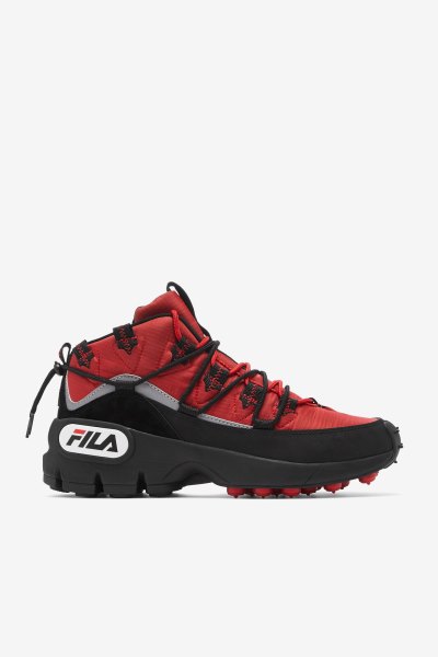 Stivali Uomo Fila Grant Hill 1 X Trailpacer Rosse Nere Rosse | Italia-100883