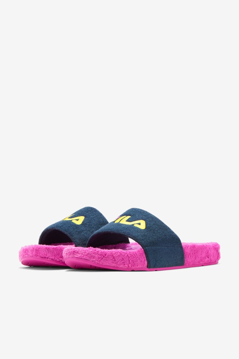 Ciabatte Uomo Fila Terry Drifter Ciabatte Rosa Blu Marino | Italia-105661