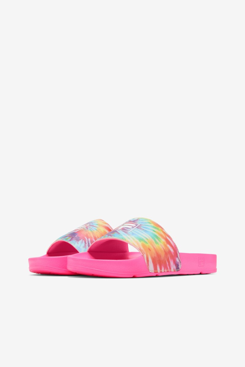 Sandali & Ciabatte Donna Fila Drifter Tie Dye Rosa Colorate | Italia-139164