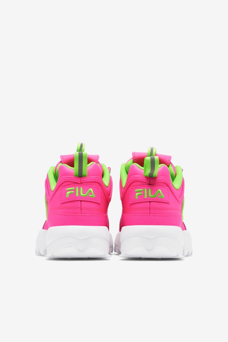 Scarpe da Ginnastica Bambino Fila Big Kids' Disruptor 2 Premium Rosa Verdi Bianche | Italia-108912