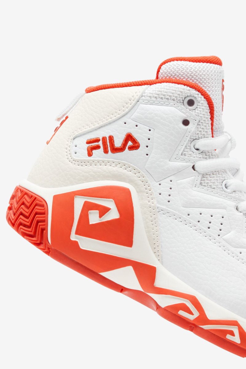 Scarpe da Ginnastica Bambino Fila Big Kids' MB Bianche Rosse | Italia-179488