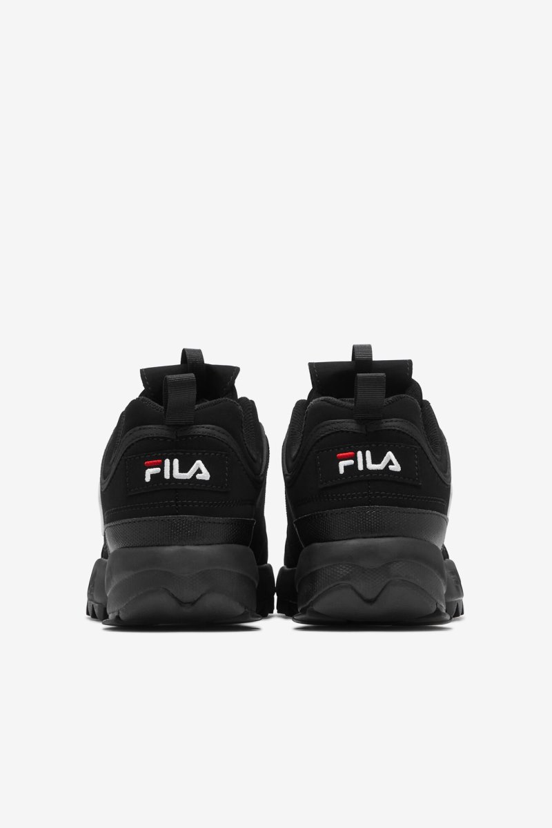 Scarpe da Ginnastica Bambino Fila Disruptor 2 Nere Bianche Rosse | Italia-163426