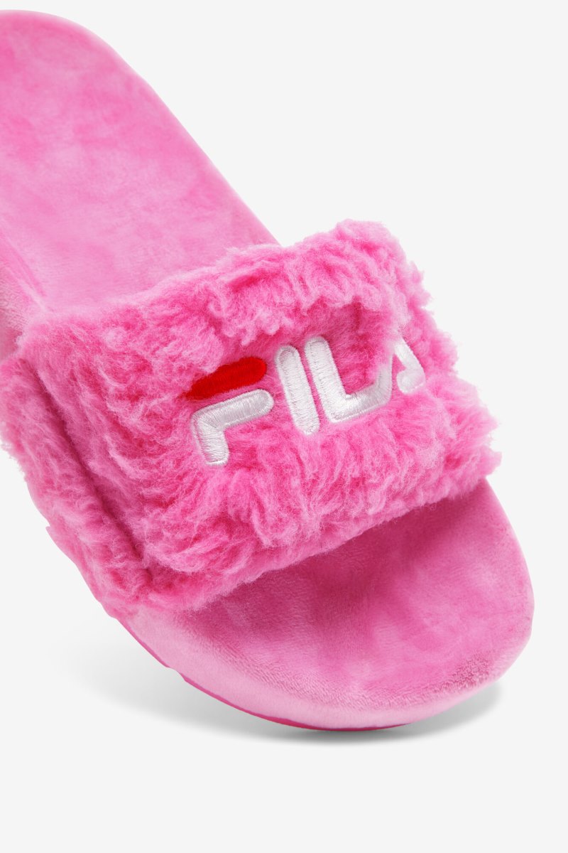 Scarpe da Ginnastica Bambino Fila Fuzzy Drifter Fucsia Rosa Bianche Rosse | Italia-154552