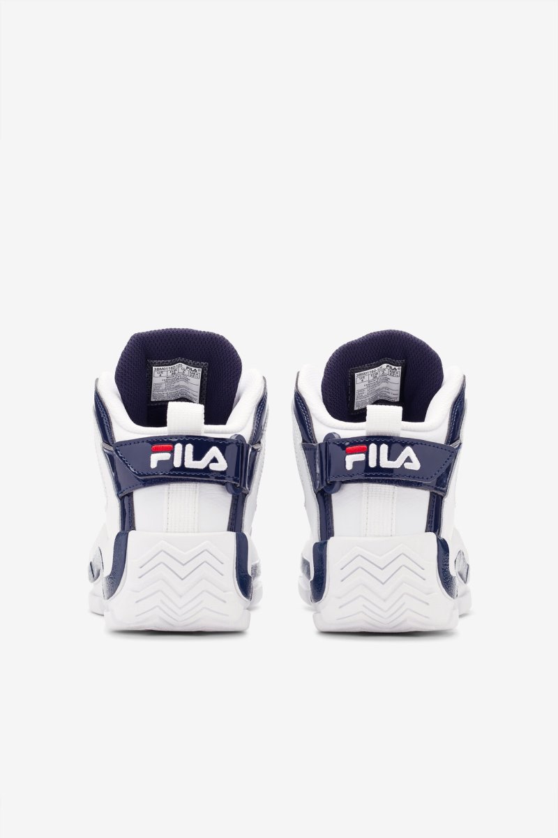 Scarpe da Ginnastica Bambino Fila Little Kids' Grant Hill 2 Bianche Blu Marino Rosse | Italia-115795