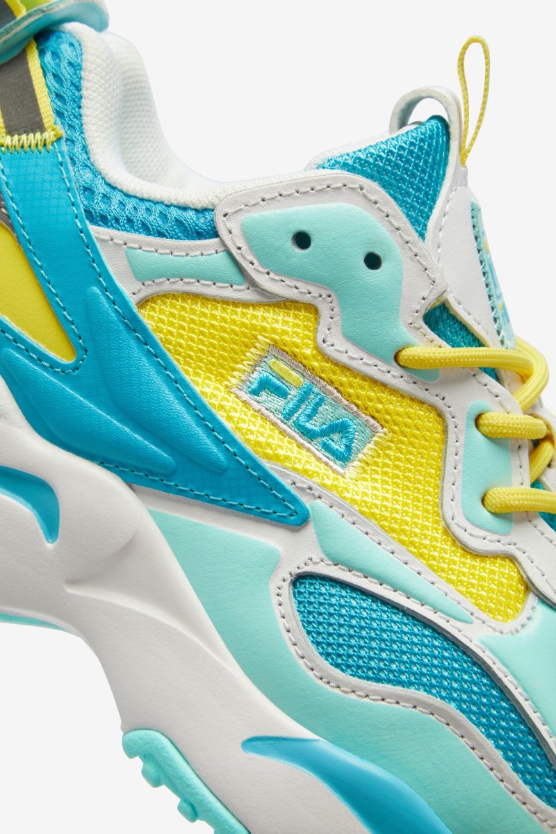 Scarpe da Ginnastica Bambino Fila Little Kids' Ray Tracer Apex Verdi Blu Blu | Italia-121291