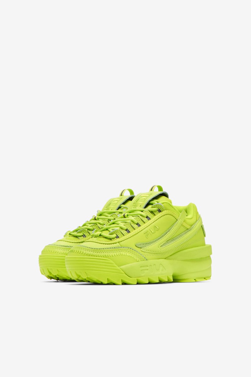 Scarpe da Ginnastica Bambino Fila Little Kids' Disruptor 2 Exp Lime / Lime / Lime | Italia-179504