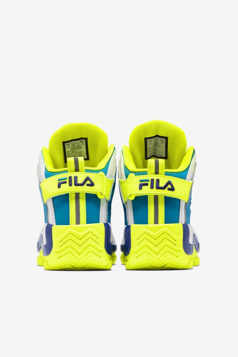 Scarpe da Ginnastica Donna Fila Grant Hill 2 Verde Acqua Gialle Bianche | Italia-173757