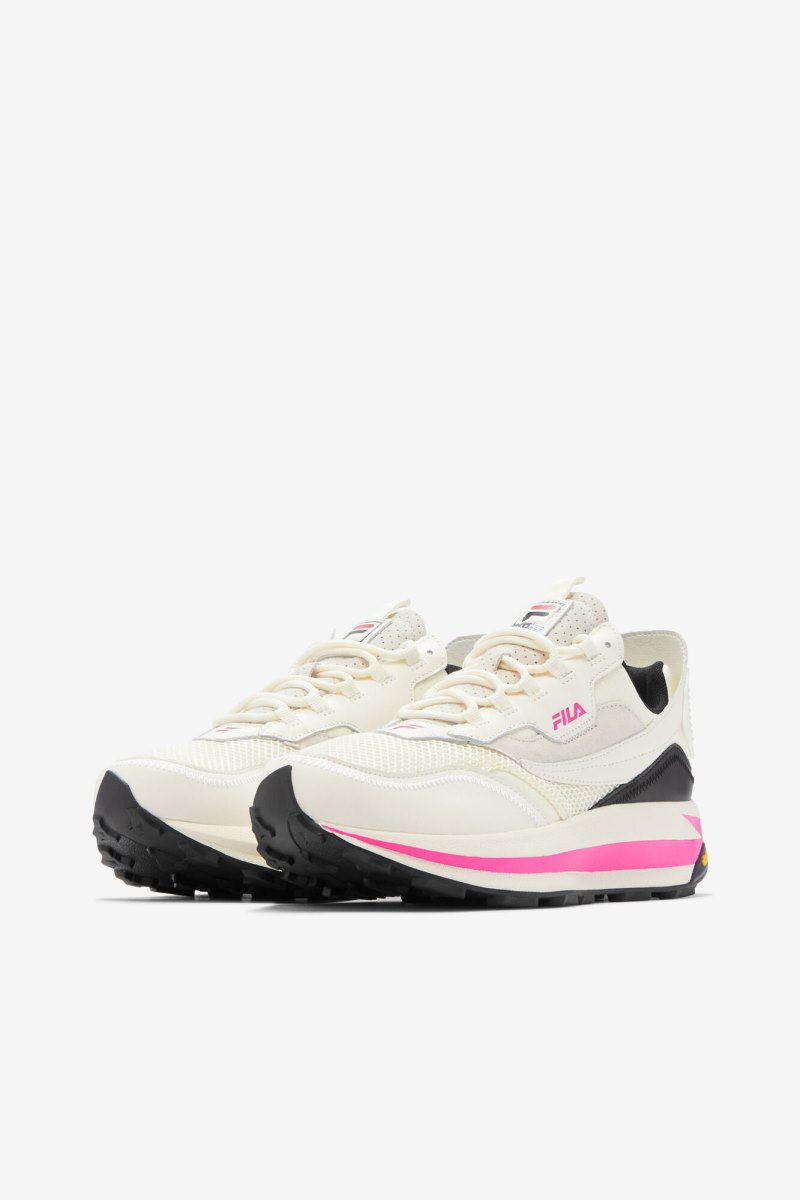 Scarpe da Ginnastica Donna Fila R1 Runner X Barneys Bianche Rosa Nere | Italia-171286