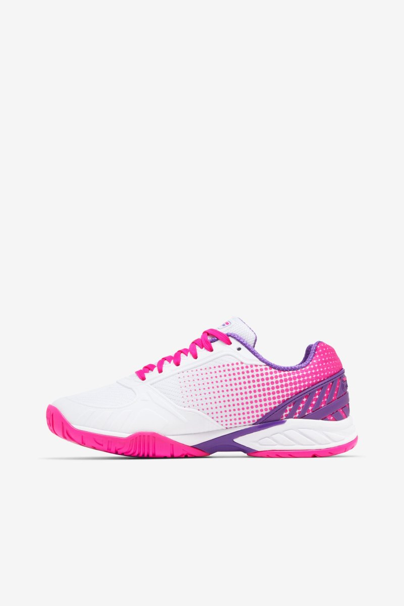 Scarpe da Ginnastica Donna Fila Volley Zone Bianche Rosa Viola | Italia-168730