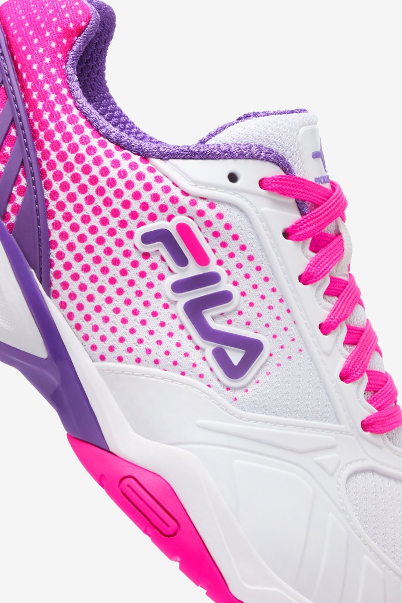 Scarpe da Ginnastica Donna Fila Volley Zone Bianche Rosa Viola | Italia-168730