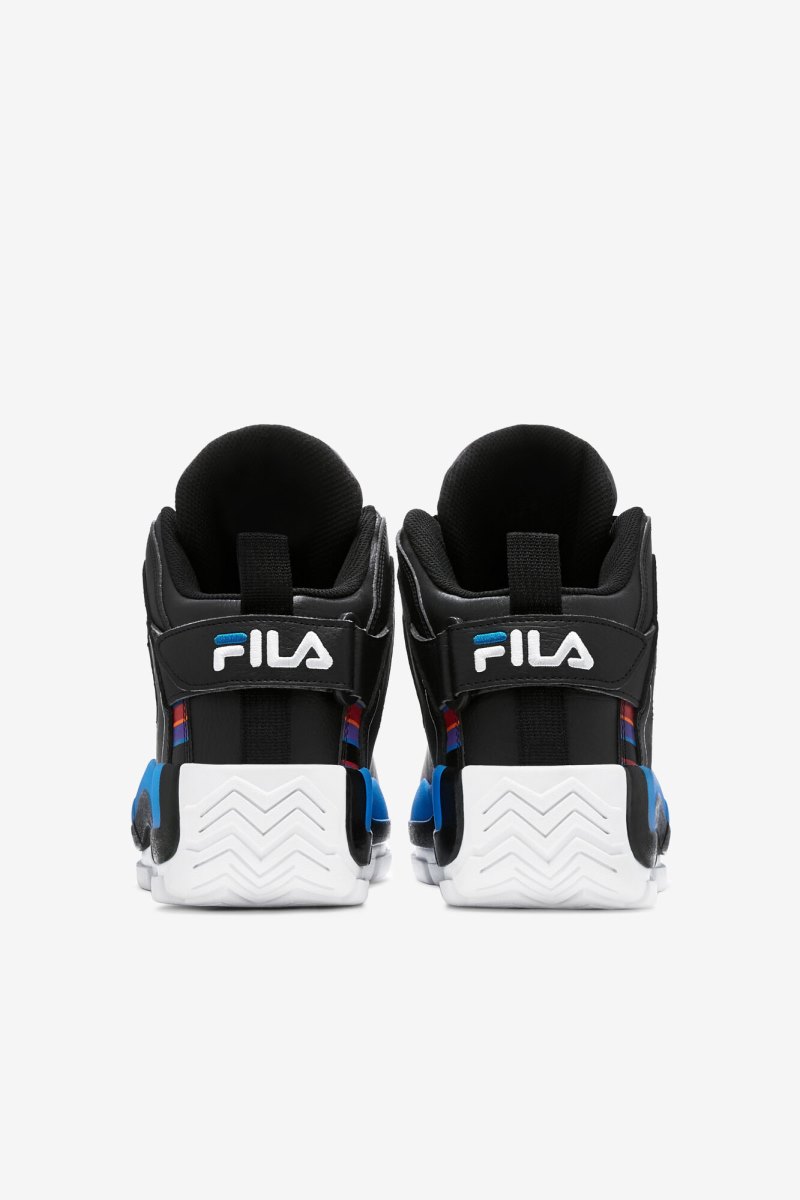 Scarpe da Ginnastica Uomo Fila Grant Hill 2 History Nere Bianche Blu | Italia-117609