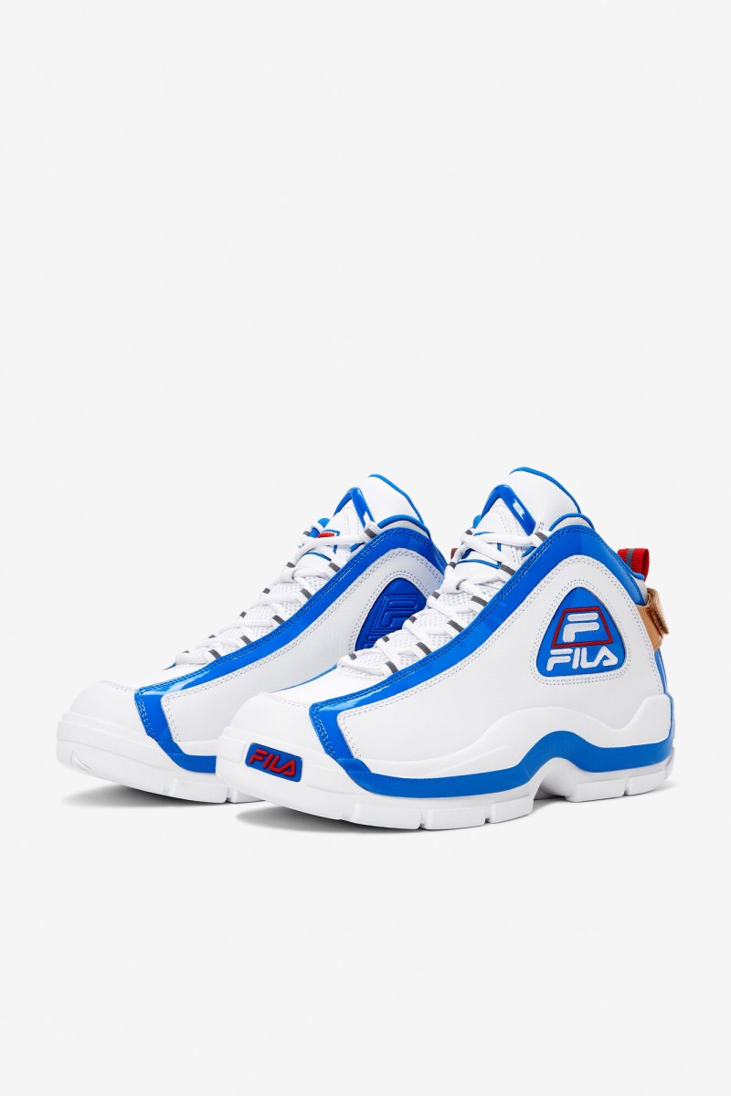 Scarpe da Ginnastica Uomo Fila Grant Hill 2 Bianche Blu Lemon | Italia-137509