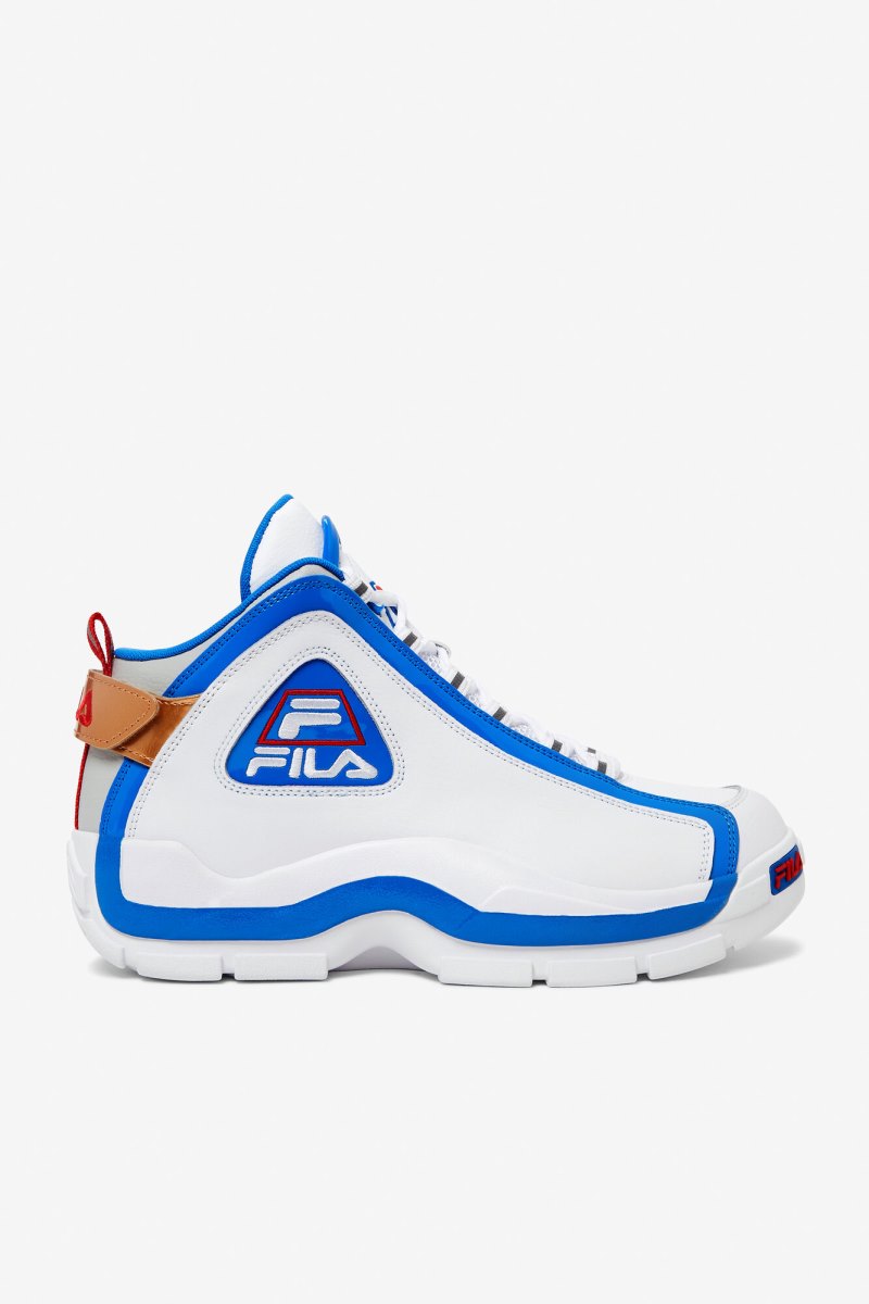 Scarpe da Ginnastica Uomo Fila Grant Hill 2 Bianche Blu Lemon | Italia-137509