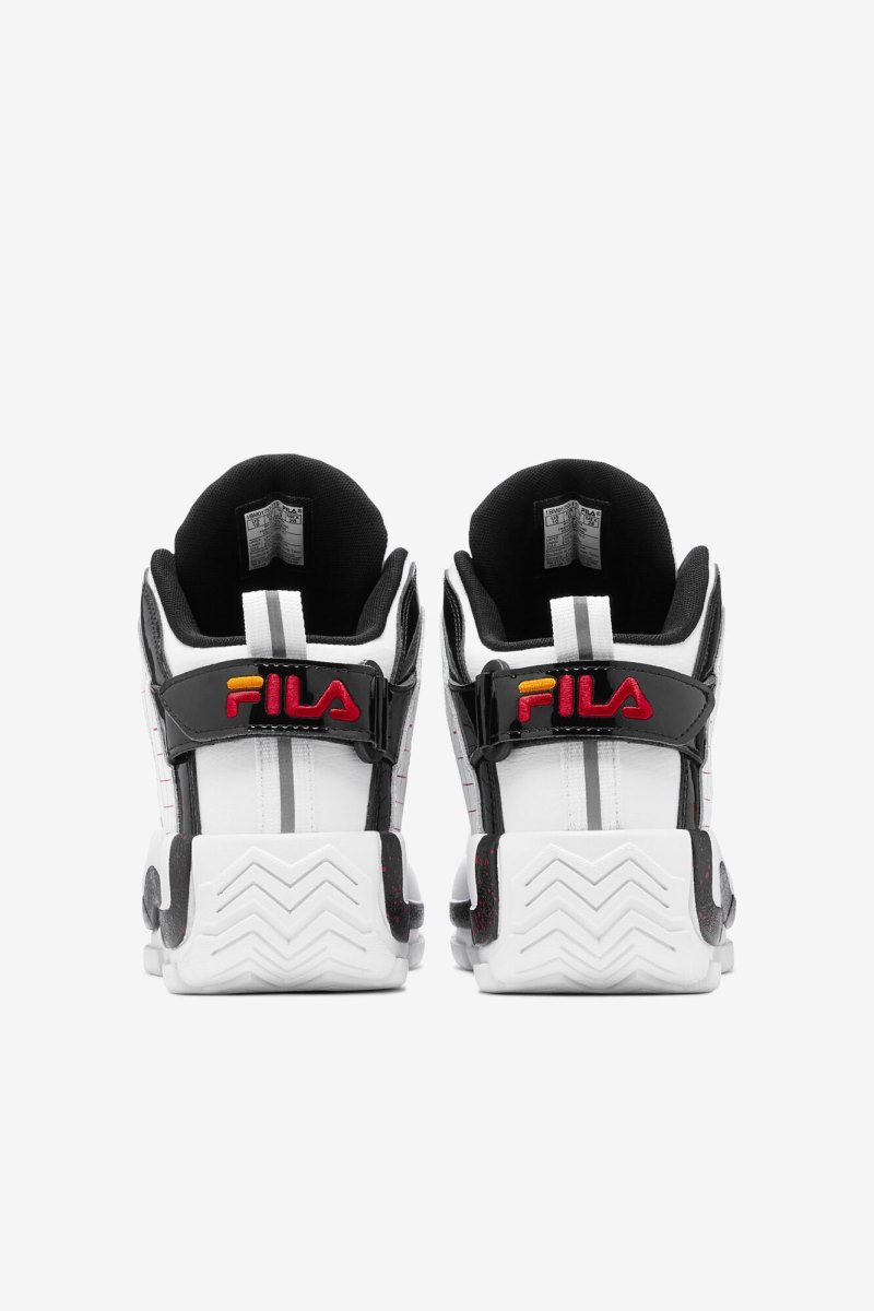 Scarpe da Ginnastica Uomo Fila Grant Hill 2 Bianche Nere Oro | Italia-145041