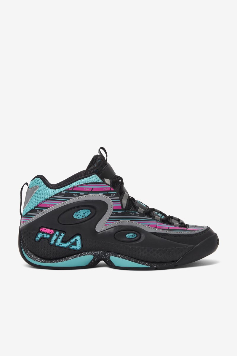 Scarpe da Ginnastica Uomo Fila Grant Hill 3 Nere Rosa | Italia-167109