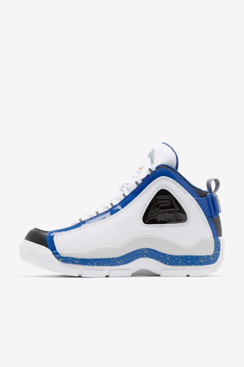 Scarpe da Ginnastica Uomo Fila Grant Hill 2 Bianche Blu Blu | Italia-194276