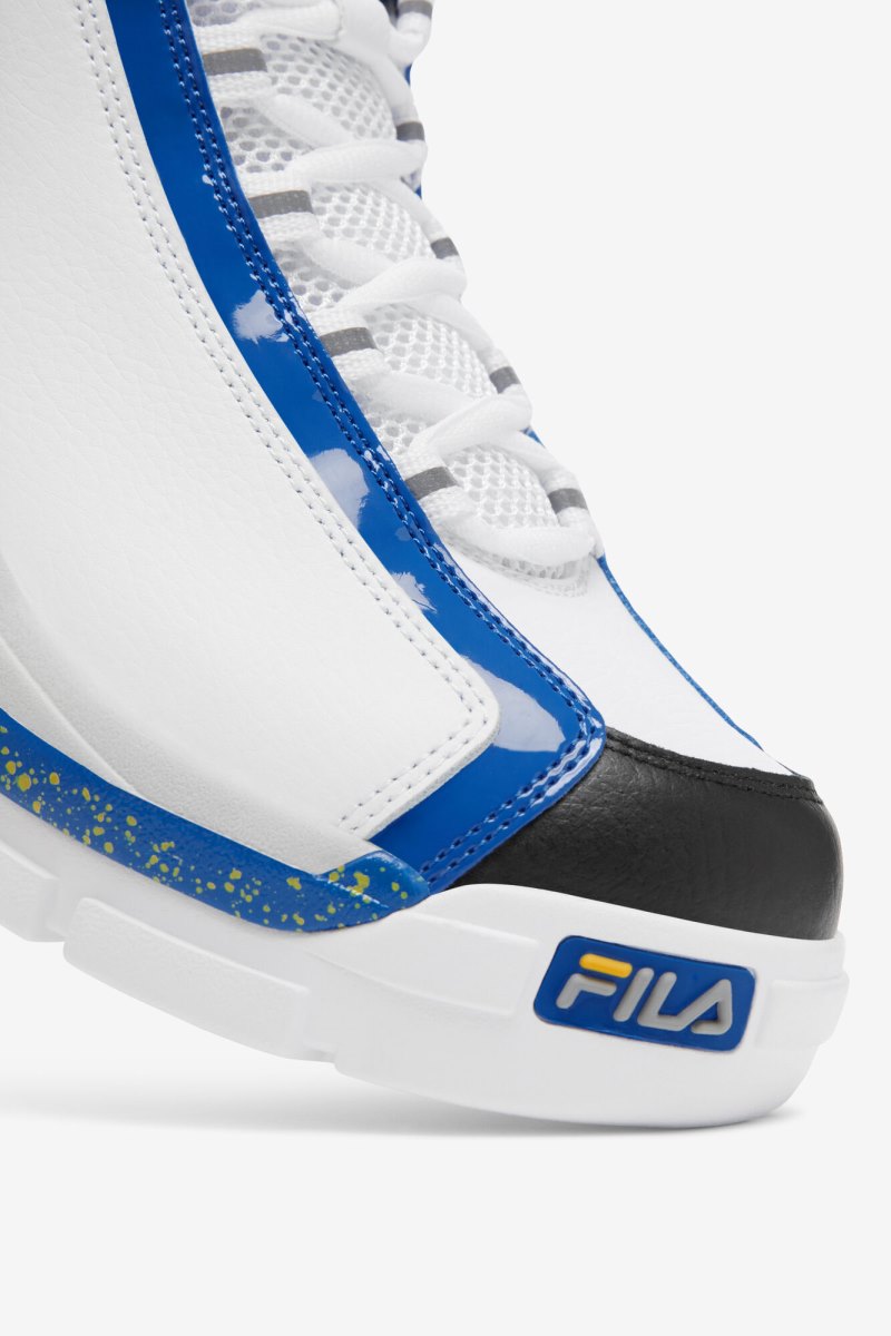 Scarpe da Ginnastica Uomo Fila Grant Hill 2 Bianche Blu Blu | Italia-194276