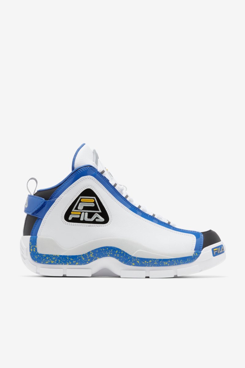 Scarpe da Ginnastica Uomo Fila Grant Hill 2 Bianche Blu Blu | Italia-194276