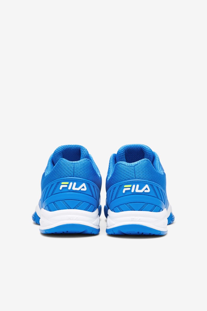 Scarpe da Ginnastica Uomo Fila Volley Zone Blu Bianche Gialle | Italia-147875