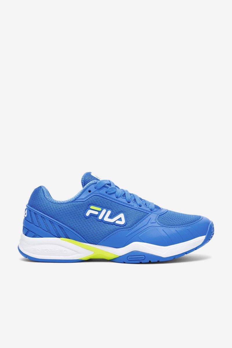 Scarpe da Ginnastica Uomo Fila Volley Zone Blu Bianche Gialle | Italia-147875