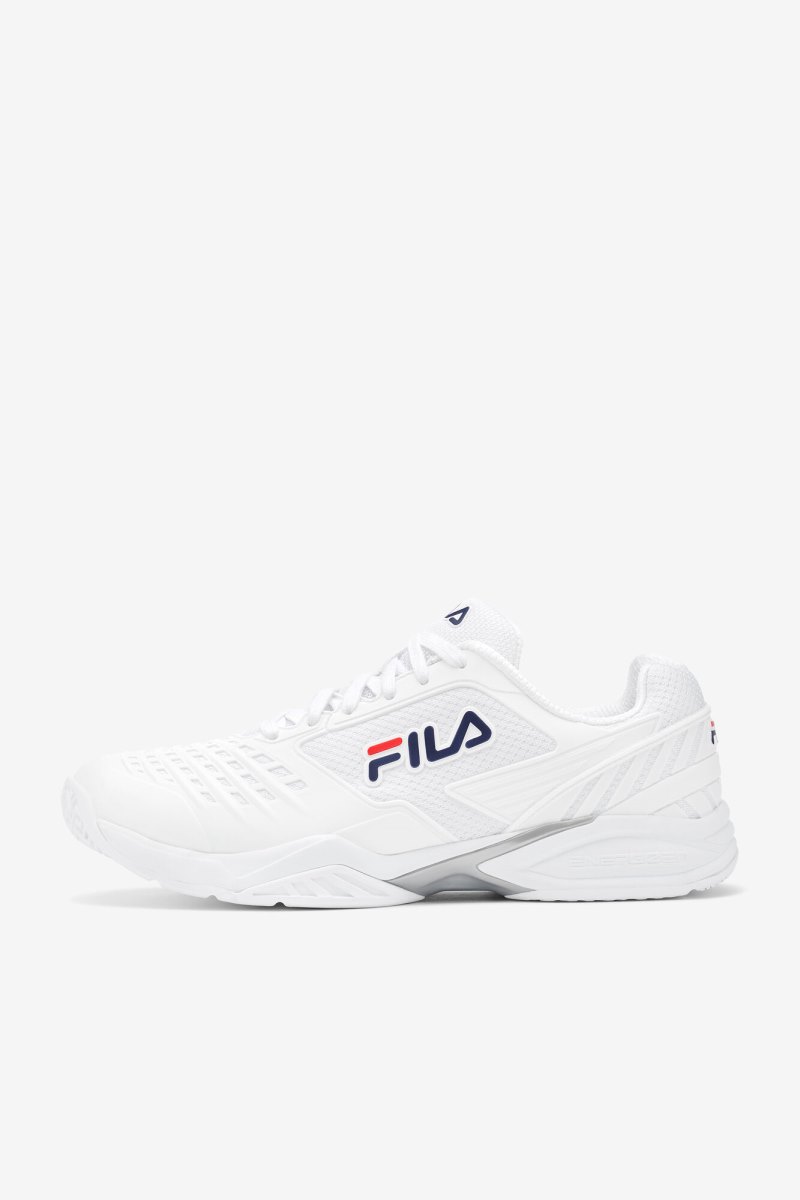 Scarpe da Tennis Uomo Fila Axilus 2 Energized Bianche Bianche Blu Marino | Italia-105385