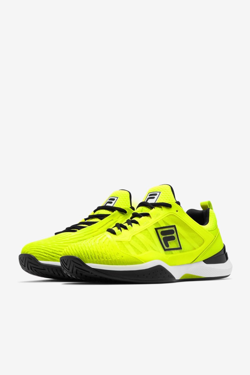 Scarpe da Tennis Uomo Fila Speedserve Energized Gialle Nere Bianche | Italia-162077