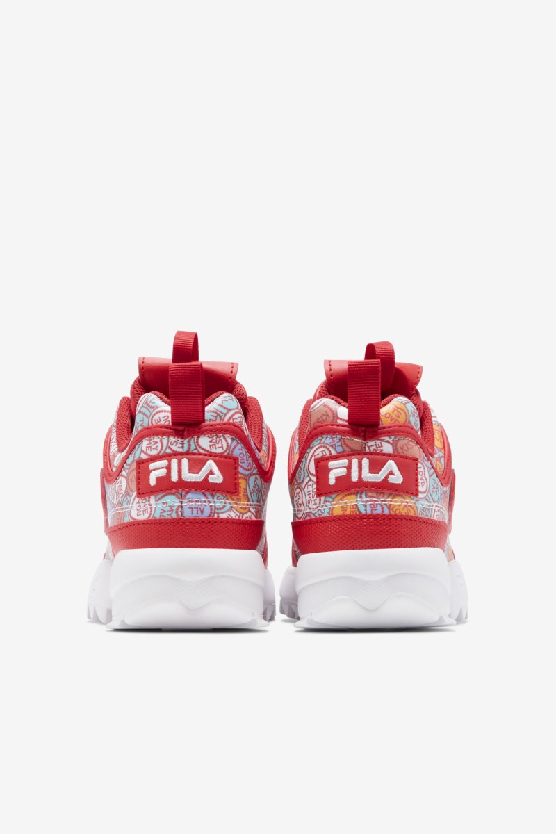 Saldi Bambino Fila Little Kids' Disruptor 2 Valentine's Day Rosse Bianche Colorate | Italia-152264