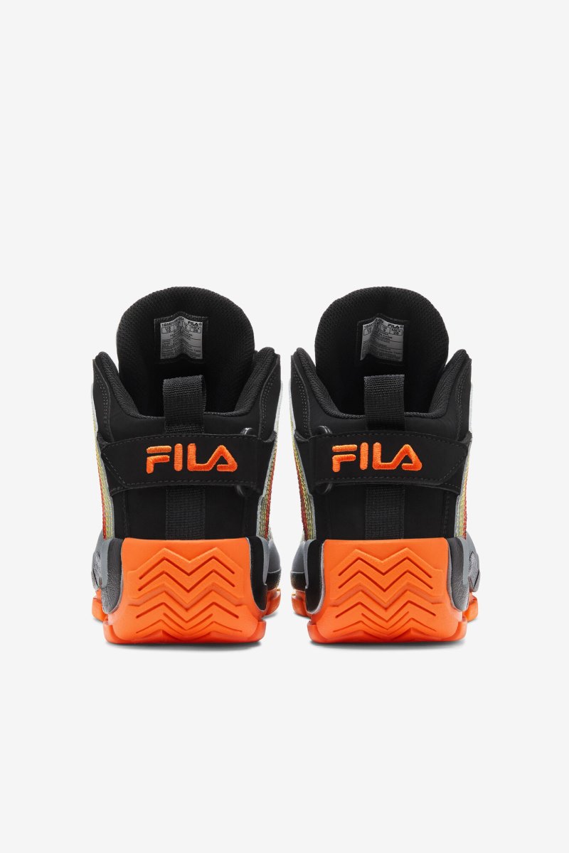 Saldi Uomo Fila Grant Hill 2 Stitch Grigie Nere Rosse Arancioni | Italia-126161