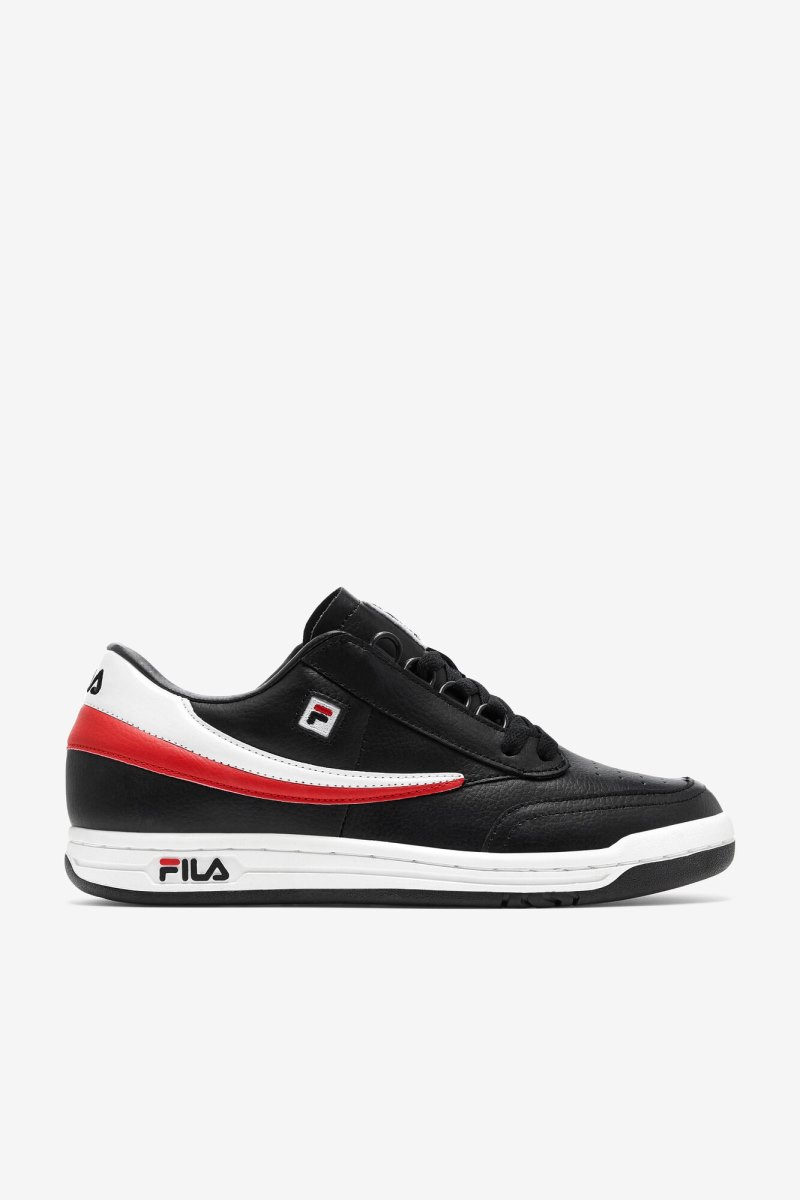 Saldi Uomo Fila Original Tennis Nere Bianche Rosse | Italia-152493